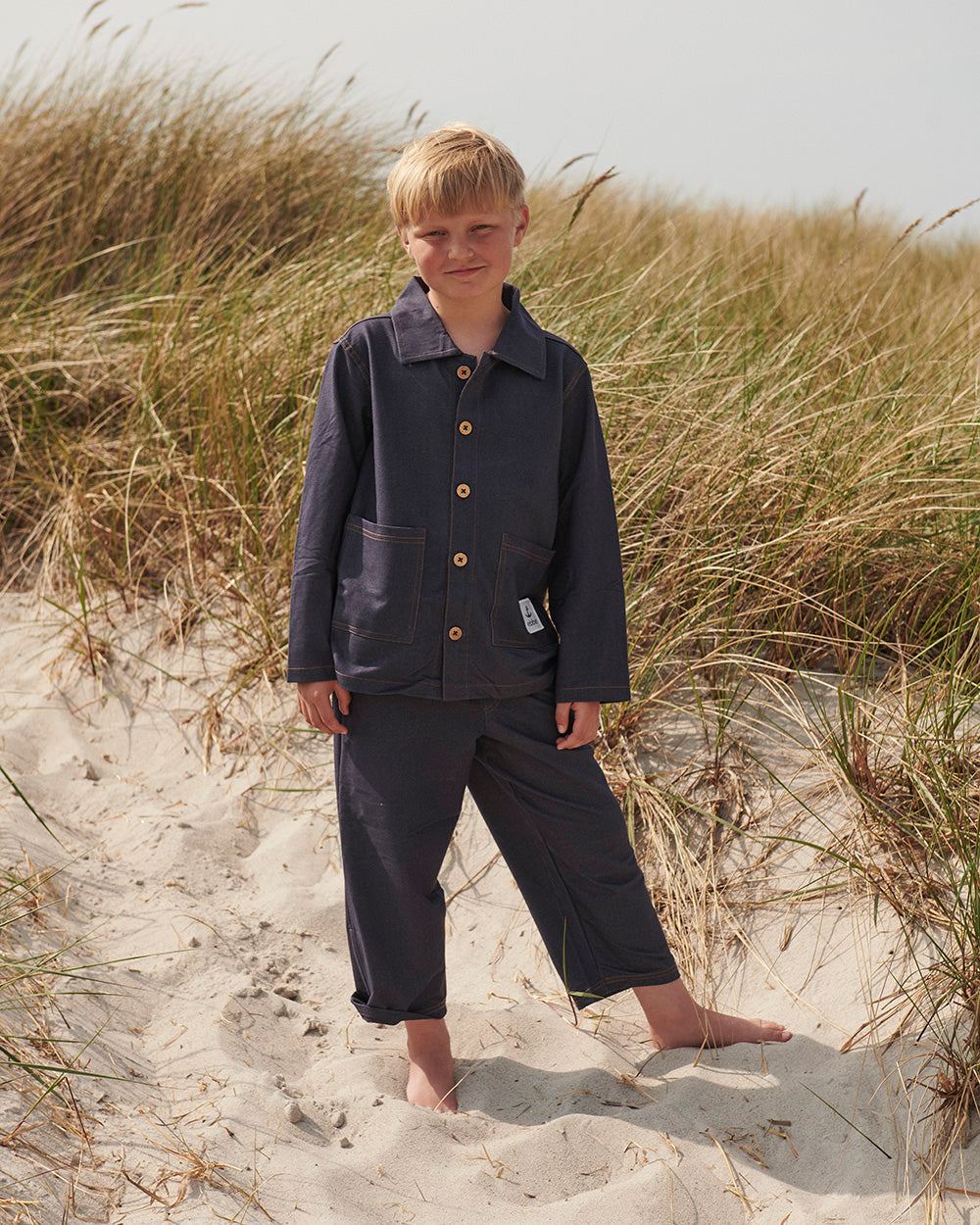 Sven pants i Jeans blue